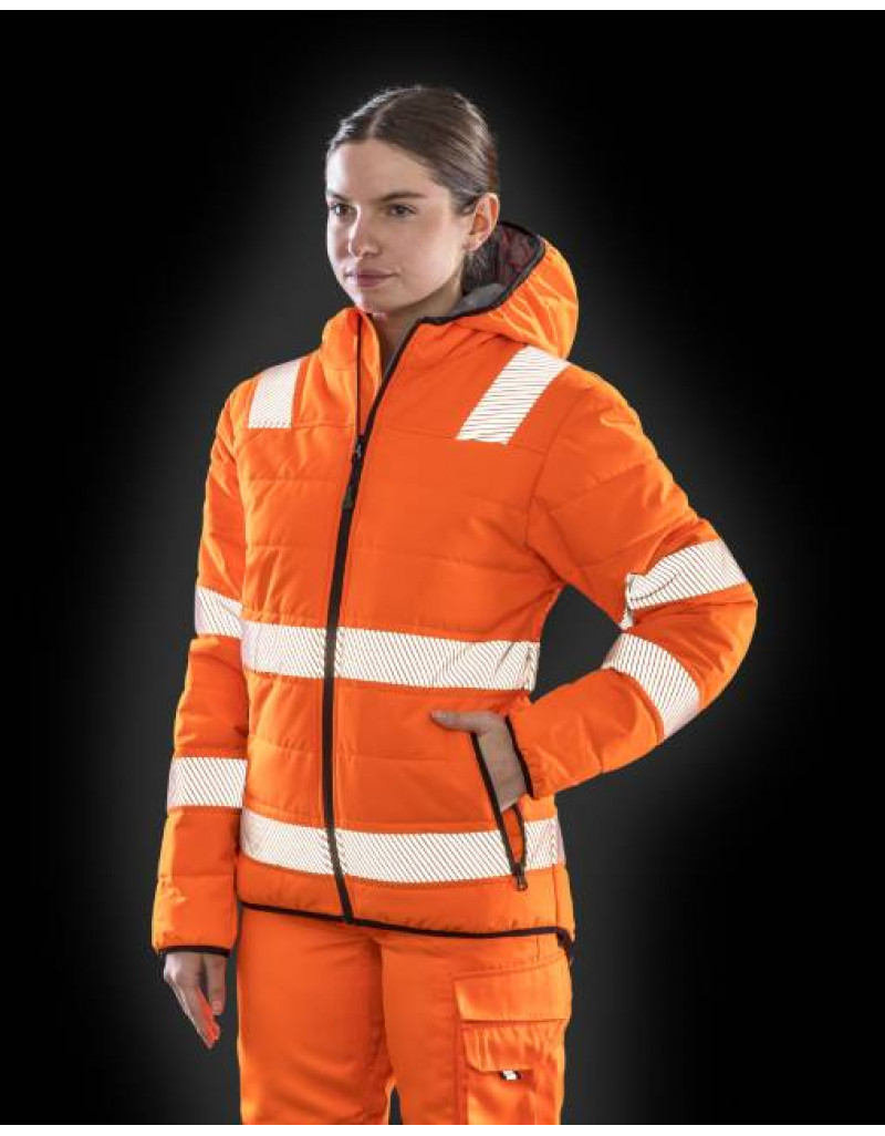 Jachetă de lucru cu elemente reflectorizante